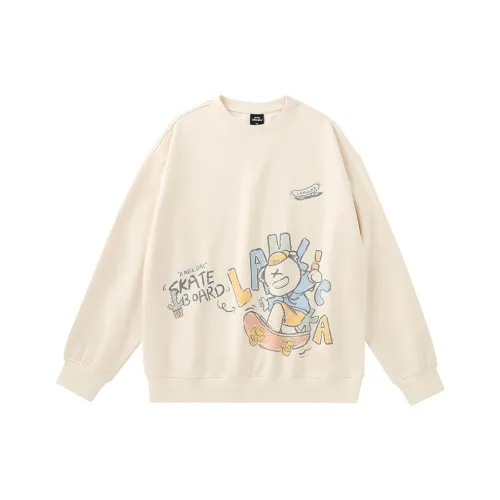 LAMLICKA Абрикос Унисекс Свитшоты