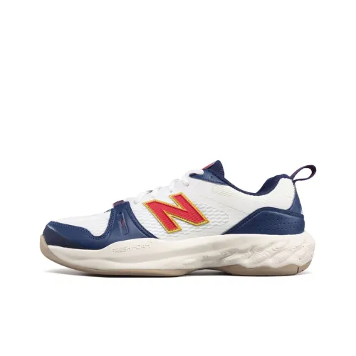 New Balance NB Свежий Foam X 1007 Кроссовки для тенниса Низкий топ Белый/Синий Мужской