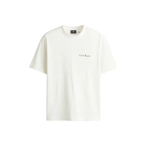 H&M Белые Мужские T-рубашки