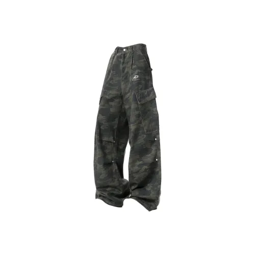 DAREASY Камуфляж Унисекс Джинсы