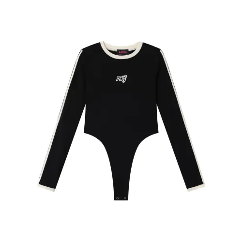 AJPG Черные Женские T-рубашки