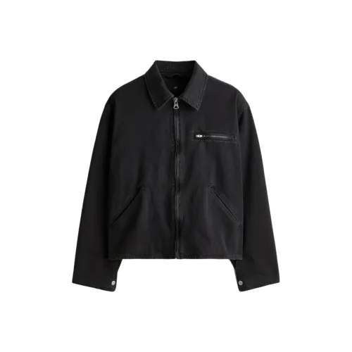 H&M Темно-серые мужские куртки