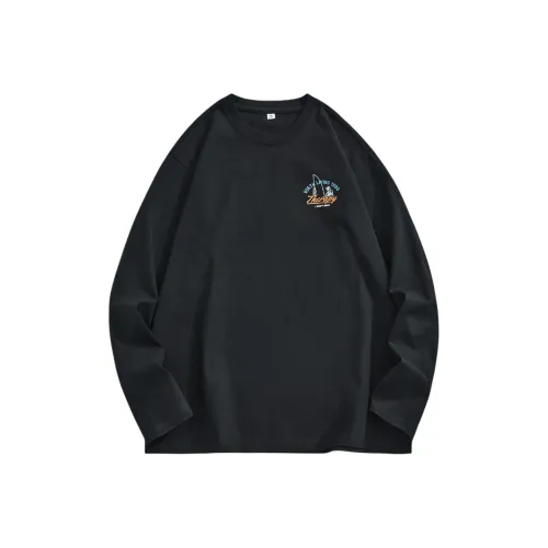 Azvk Длинный рукав Т-рубашка Унисекс