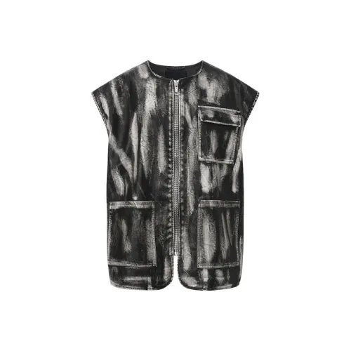 VANN VALRENCÉ Черный Унисекс Жилеты