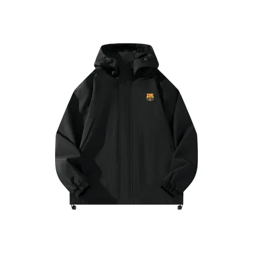 FCB ARCELONA Поход Термический Водонепроницаемый Ветрозащитный Ветровка Унисекс