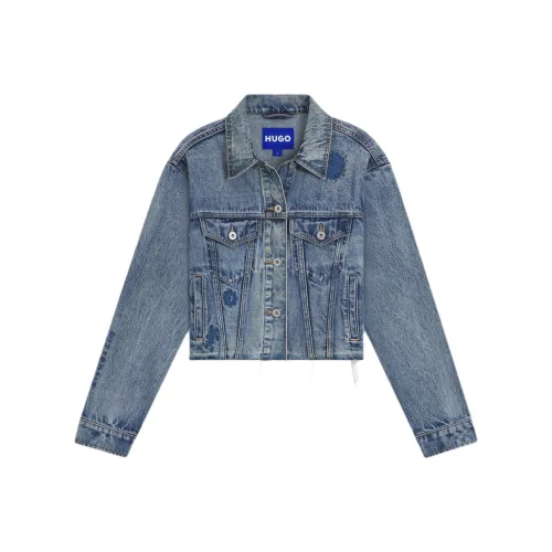 Hugo Boss Denim Jacket Loose Fit Women's