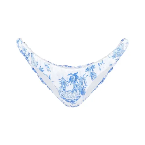 GOD SAVE QUEENS Blue Women's Bikini