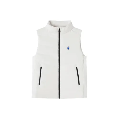 Le Coq Sportif Жилет Женские Айвори Белый