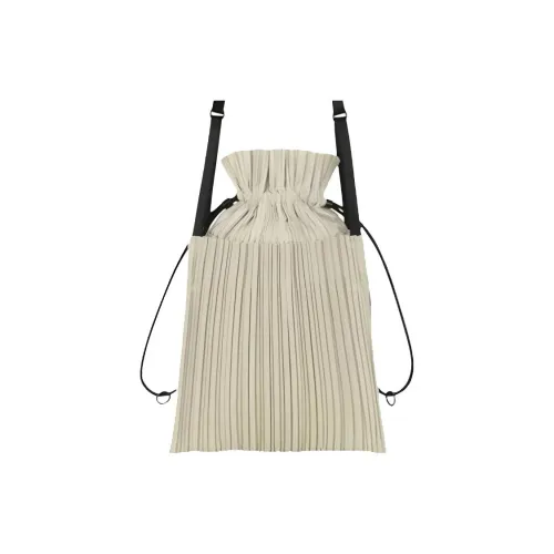 ISSEY MIYAKE Square Pleats Нейлоновый Рюкзак Сумка через плечо Маленькая Женская Белая