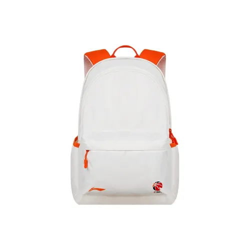 Лайнер Полиэстер Рюкзак Унисекс Оранжевый Белый