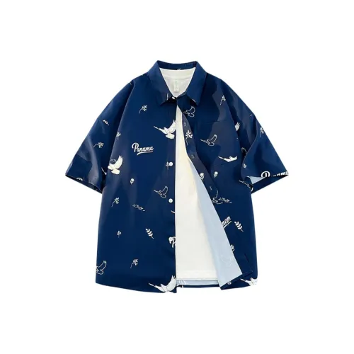 LSVE Темно-синие женские рубашки