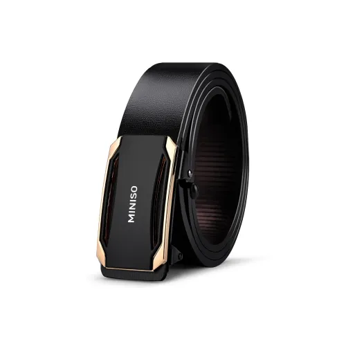 Miniso Ремни из ПУ (полиуретана) Мужской 3,3 см