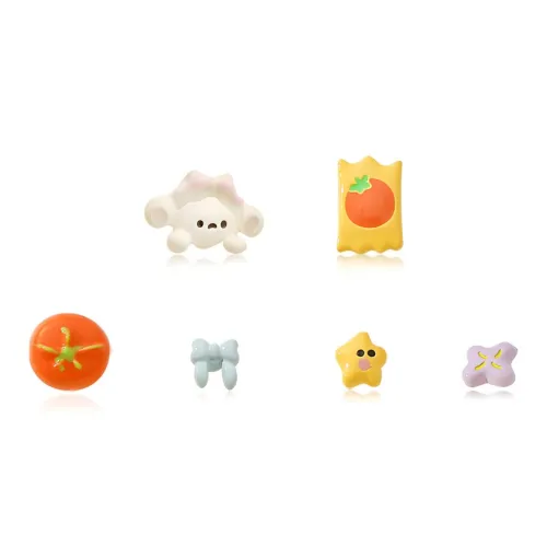 DVNRR Сплав Серьги-гвоздики Женские