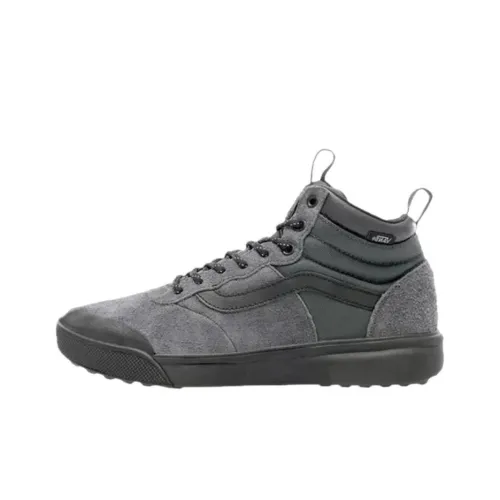 Vans High Топ Скейтборд Кроссовки Мужские Серые