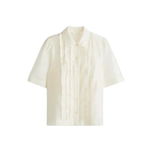 H&M Белые Женские Рубашки