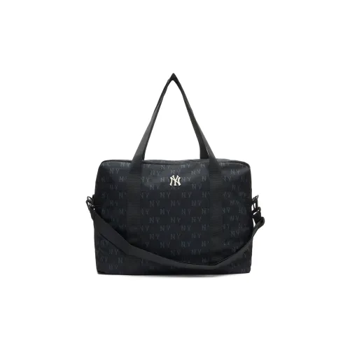 MLB Base Logo New York Yankees Полиэстер Сумка-тоут Большая Унисекс Черная