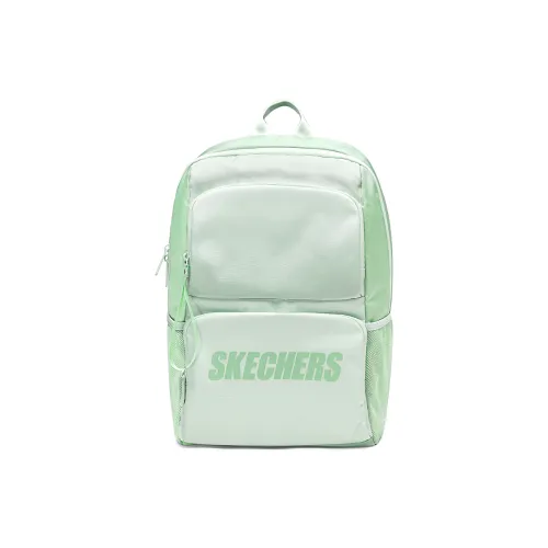 Skechers Ткань Рюкзак Средний Унисекс Сапфир Зеленый Прозрачный Зеленый