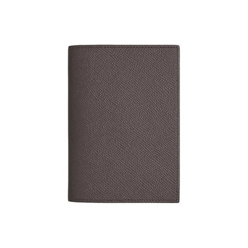 HERMES Simple Epsom Телячья кожа Защитный чехол Стандартный Женские 46 Ebene Эбеновый