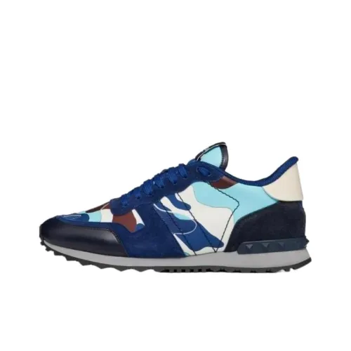 Valentino Rockrunner Low Топ Повседневная обувь Мужская Синяя