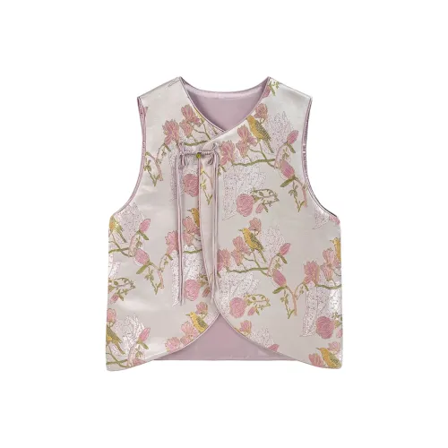 JK&JS Принцесса Кораллово-розовый Женские Жилеты