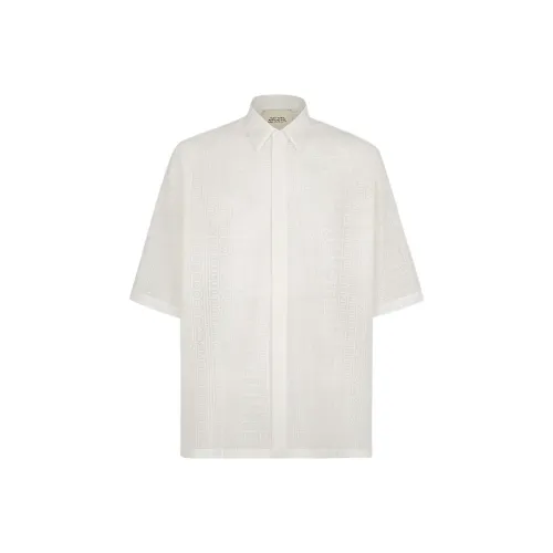 FENDI Белые Мужские Рубашки