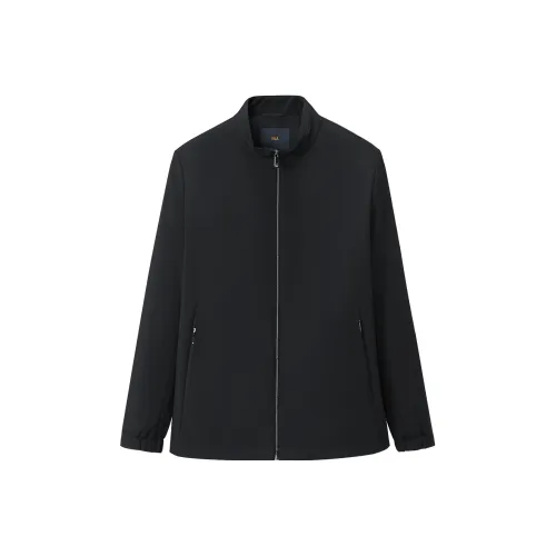 HLA Темно-синий P7 Мужская Куртка