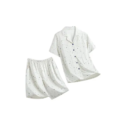 DV Светлый Фотиния Серый Золото Женские Пижамные Комплекты