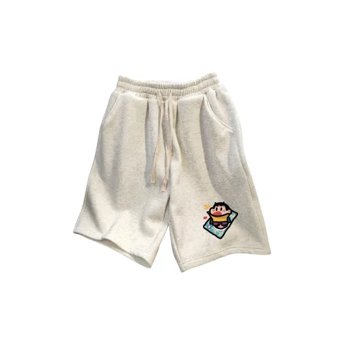 ECONICE Белый Серый Мужские Пижамные Штаны