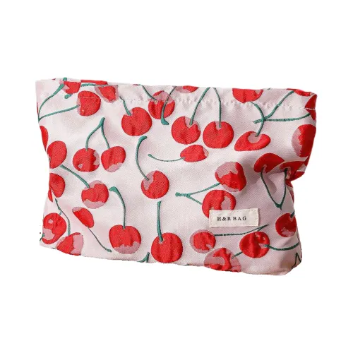 OMGD Свежий Художественный стиль Красный Вишня Makeup Bag Портативный Skincare Товар Мешок для хранения Портативный Хранение Пылезащитный