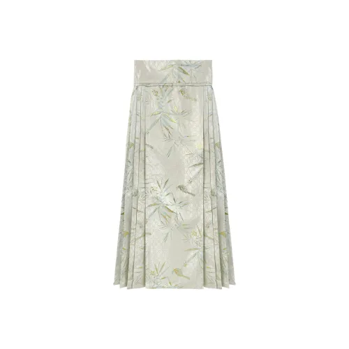 JK JS Повседневный Длинный Юбка Женские