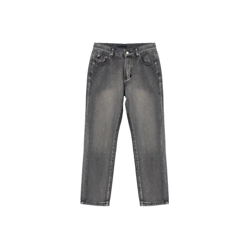 DAVID ME Весенние Осенние Джинсы Унисекс