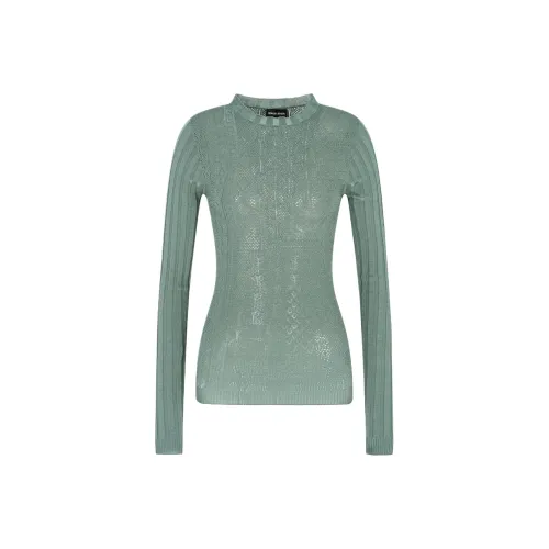 GIORGIO ARMANI Зеленый Женский Трикотаж