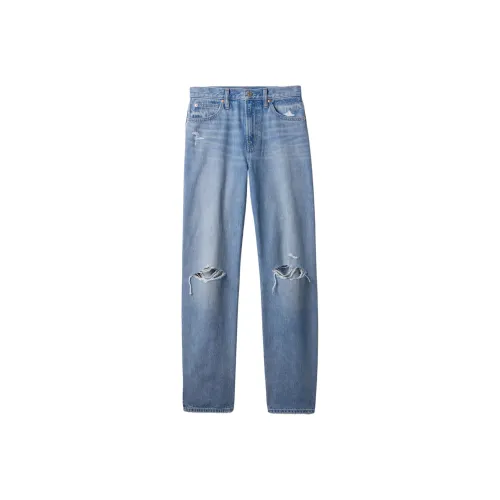 GAP Светло-синие Женские Джинсы