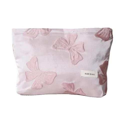 OMGD Винтаж Ткань окрашенная в пряжу Бант Косметичка Помада и Аксессуар для ухода за кожей Мешок для хранения