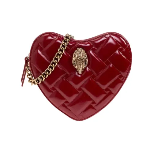 Kurt Geiger London Kensington Полиэстер Сердце-Формированная Сумка Сумка через плечо Женская Красная