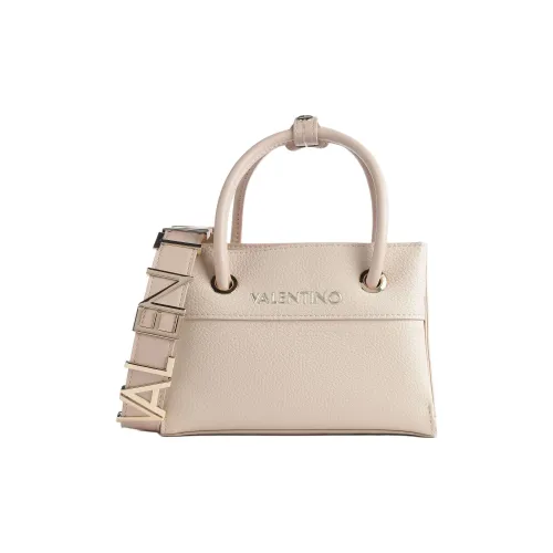 Valentino Сумка Tote из искусственной кожи женская бежевая