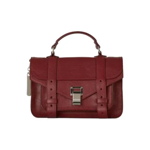 PROENZA SCHOULER Телячья кожа Через плечо Одно плечо Сумка Женская Красная