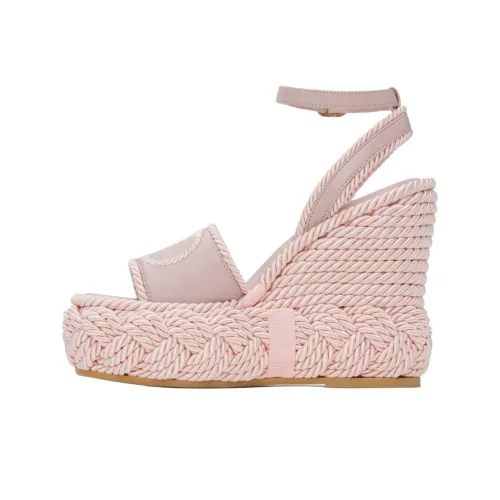 Valentino Garavani Torchon One Ремень Сандалии 12,5 см Женские Розовые