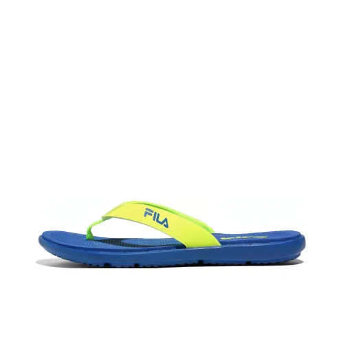 FILA Slicksong V2 Шлепанцы Синий Унисекс