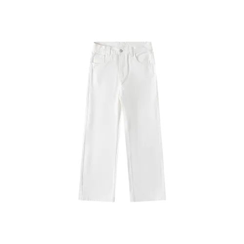 VALKOMM Pure White Unisex Jeans