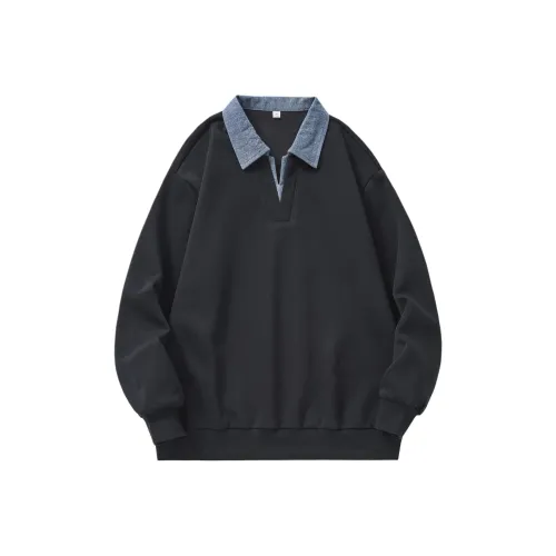 Xiyue Черные Мужские Свитшоты