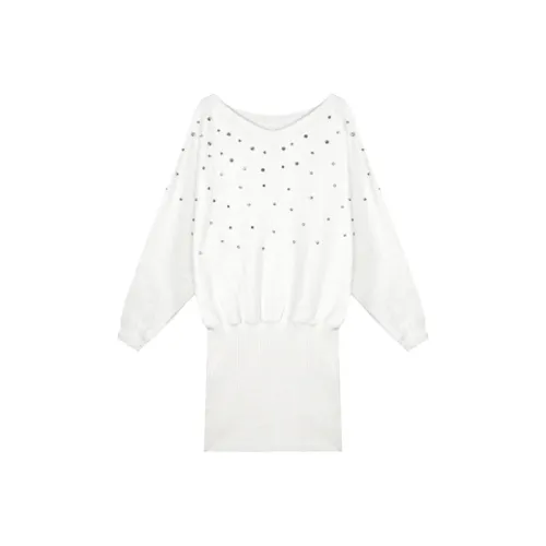 MO VOICE Длинное платье с длинными рукавами женское