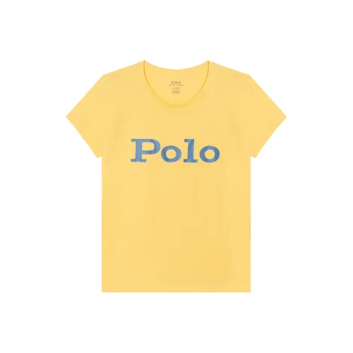 Polo Ralph Lauren T-рубашка женская светло-желтая
