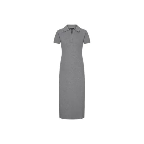 URBAN REVIVO Короткое платье с короткими рукавами для женской одежды женское