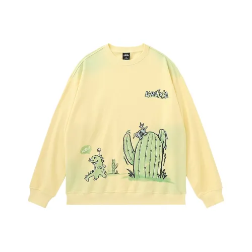 LAMLICKA Желтый Унисекс Свитшоты