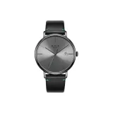 Ремень Черный Серый Циферблат