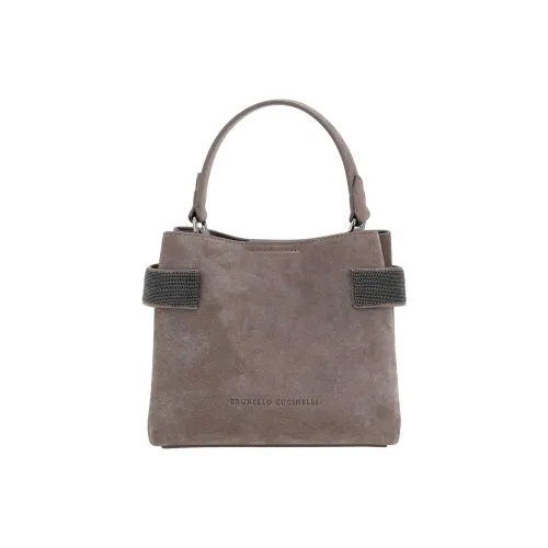 BRUNELLO CUCINELLI Сумка через плечо из телячьей кожи сумка для женщин цвет умбра