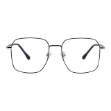 Синий и серебристый + Защита от синего света, 0 диоптрий