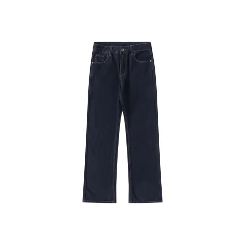 VALKOMM Оригинальные джинсы из денима, синие, унисекс