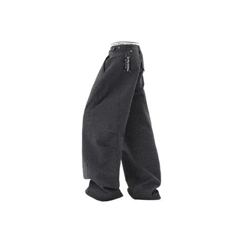 VIPGOOSE Черные Унисекс Повседневные Штаны